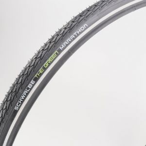 Pneu v&eacute;lo 700x28C (28-622) Schwalbe Marathon GreenGuard liserets r&eacute;fl&eacute;chissants