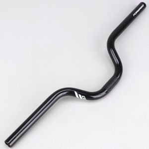 Guidon alu vélo BMX Forward Mini Glossy 3.38" noir