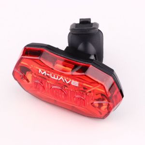 &Eacute;clairage arri&egrave;re &agrave; leds v&eacute;lo M-Wave Helios 5.3