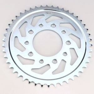 Couronne 46 dents acier 530 Honda CBR 600 F, VF 750, Triumph Daytona 900... Sunstar grise
