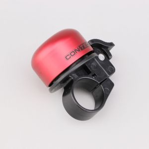 Sonnette de v&eacute;lo, trottinette Contec Bing rouge mat