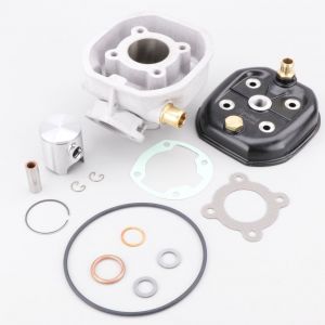 Cylindre piston alu &Oslash;40.20 mm 6 transferts Peugeot 103 RCX, SPX, SP... liquide Polini W