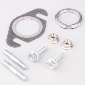 Joints de pot d'échappement avec goujons et vis Minarelli vertical, horizontal MBK Booster, Nitro... Fifty