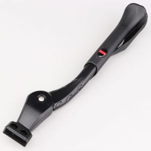 B&eacute;quille lat&eacute;rale v&eacute;lo 24 &agrave; 28 pouces alu r&eacute;glable PNA noire (entraxe 18 mm)