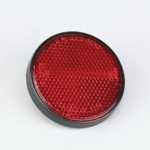 Catadioptre rond Ø59 mm rouge (à visser)