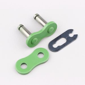 Attache rapide de chaîne 520 renforcée KMC verte