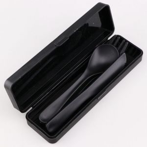 Set de couverts 50 Factory noir