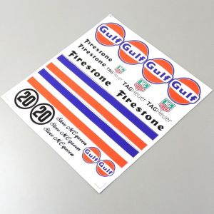 Stickers Gulf 30x30 cm (planche)