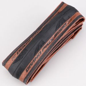 Pneu vélo 700x25C (25-622) Continental GP 5000 flancs marrons à tringles souples