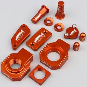 Pièces anodisées KTM SX 85 (2003 - 2012) Motocross Marketing oranges (kit)