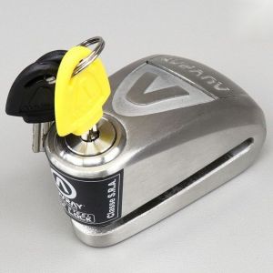 Antivol bloque disque &agrave; alarme (homologu&eacute; SRA) Auvray B-LOCK-14 inox