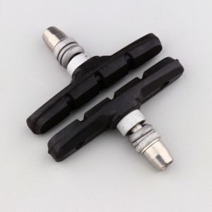 Patins de frein v&eacute;lo V-Brake sym&eacute;triques 70 mm Shimano M70T3 (avec filetages)