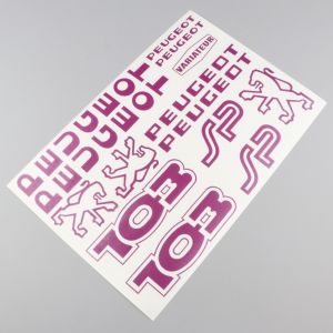 Kit d&eacute;co Peugeot 103 SP violet clair V1