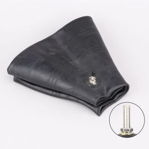 Chambre &agrave; air 9 pouces (25x12-9) valve droite m&eacute;tallique