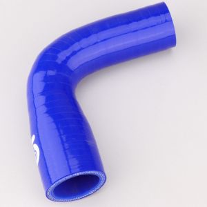 Réducteur silicone coudé 90° Ø32 à 25 mm Silicon Hoses bleu