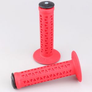 Poignées vélo BMX A'ME Unitron 702 rouges