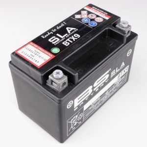 Batterie BS Battery BTX9 12V 8.4Ah gel Piaggio Zip, Sym Orbit, Xmax, Burgman...