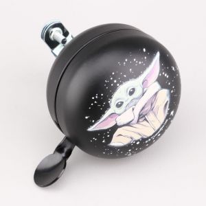 Sonnette de v&eacute;lo, trottinette enfant Disney 100 Grogu &Oslash;60 mm noire