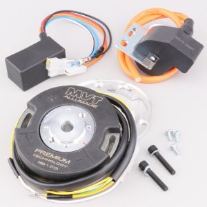 Allumage MVT Premium PREM33 (avec limiteur) AM6 Minarelli Rieju MRT, Beta RR 50... (rotor interne avec éclairage)