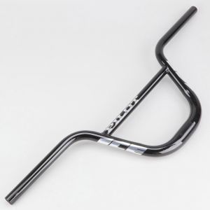 Guidon acier vélo BMX ICE Pilot 7.5" Ø31.8 mm noir