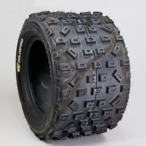 Pneu arrière 18x10-10 33J Goldspeed SX jaune (médium, hard) quad