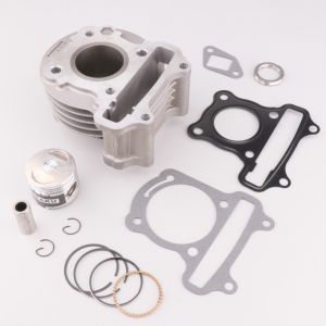 Cylindre piston fonte Ø39 mm GY6 Kymco, Peugeot, Rieju, Sym... 50 4T E4 (axe 13 mm) Naraku