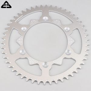 Couronne 50 dents alu 520 Yamaha YZ 125, YZF 250, 450... ACD grise