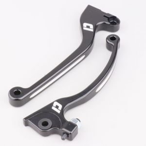 Leviers de frein avant et d'embrayage Rieju MRT (2009 - 2017), Sherco SM, Derbi DRD Evo... Doppler noirs