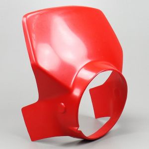 Plaque phare CeMoto type Honda XL rouge