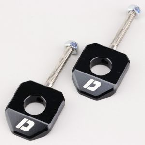 Tendeurs de cha&icirc;ne &Oslash;15 mm Derbi Senda, Gilera SMT (2011 - 2017)... Doppler noirs