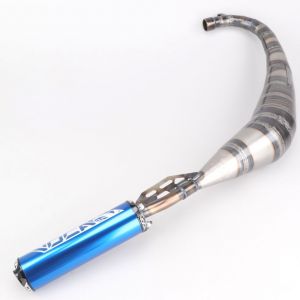 Pot d'échappement AM6 Minarelli Voca Rookie silencieux Evo bleu