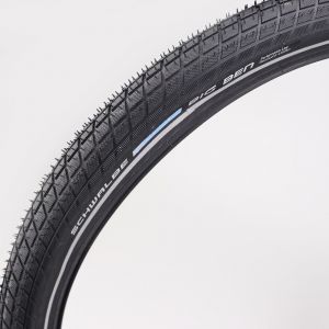Pneu v&eacute;lo 26x2.15 (55-559) Schwalbe Big Ben RaceGuard HS439 liserets r&eacute;fl&eacute;chissants
