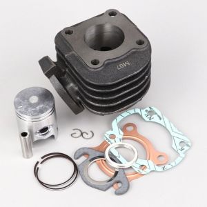 Cylindre piston fonte Ø40 mm Minarelli horizontal air MBK Ovetto, Yamaha Neo's... RMS