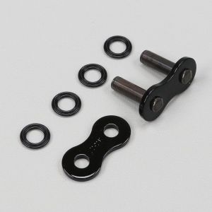Attache rapide de cha&icirc;ne 520 DID renforc&eacute;e (joints toriques) &agrave; riveter noire