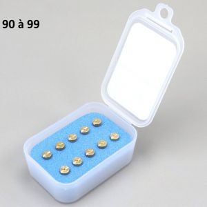 Gicleurs 90 &agrave; 99 &Oslash;5 mm carburateur PHBG, SHA, PHDG Polini (kit de r&eacute;glage)