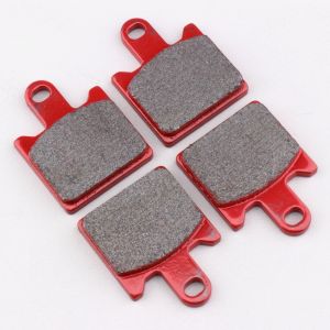 Plaquettes de frein m&eacute;tal fritt&eacute; Kawasaki ZX 6R Ninja 600, Z 750R, ZZR 1400... Brembo