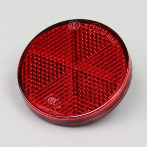 Catadioptre rond Ø55 mm rouge (à clipser) Peugeot Django...
