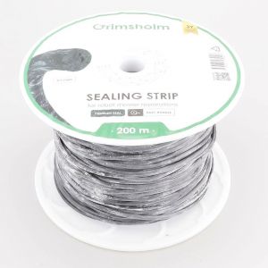 Joint d'&eacute;tanch&eacute;it&eacute; &Oslash;4.5 mm de tondeuse robot Grimsholm noir (bobine de 200 m)