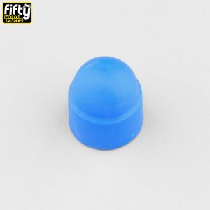 Cache écrou 17 mm Fifty bleu (à l'unité)