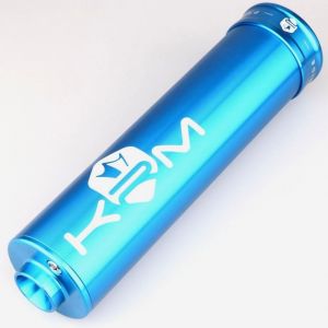 Silencieux KRM Pro Ride 50/70cc bleu clair