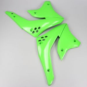 Ouïes de radiateurs Kawasaki KXF 450 (2006 - 2008) Acerbis vertes