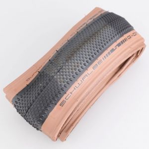 Pneu v&eacute;lo 700x40C (40-622) Schwalbe G-One Allround Perf TLR flancs marrons &agrave; tringles souples