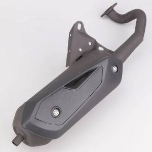 Pot d'échappement Minarelli horizontal MBK Nitro, Ovetto, Yamaha Aerox... Tecnigas Silent Pro Black Shield