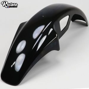 Garde boue avant Peugeot 103 SP2, Chrono, SPX, RCX (phase 1)... (injection plastique, identique origine) Restone noir