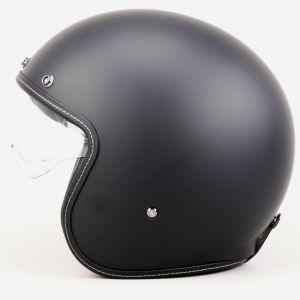 Casque jet MT Helmets Le Mans II SV S Solid A1 noir mat