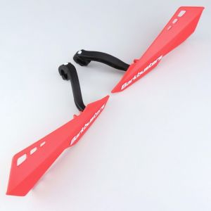 Protèges mains vélo Barkbusters rouges