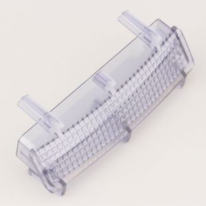 Catadioptre central de top case Givi E370 fum&eacute; fond chrom&eacute;