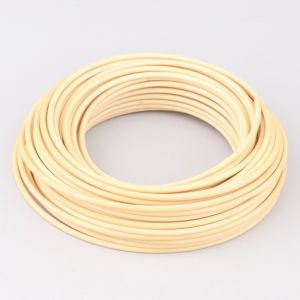 Fil de d&eacute;broussailleuse &Oslash;2.4 mm rond Biocut Kramp beige (bobine de 15 m)