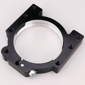 Coquille de roulement 4 trous Ø90 x 50 mm aluminium karting Righetti Ridolfi noire