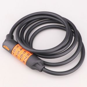 Antivol spirale à combinaison KTM Ø6 mm x 120 cm